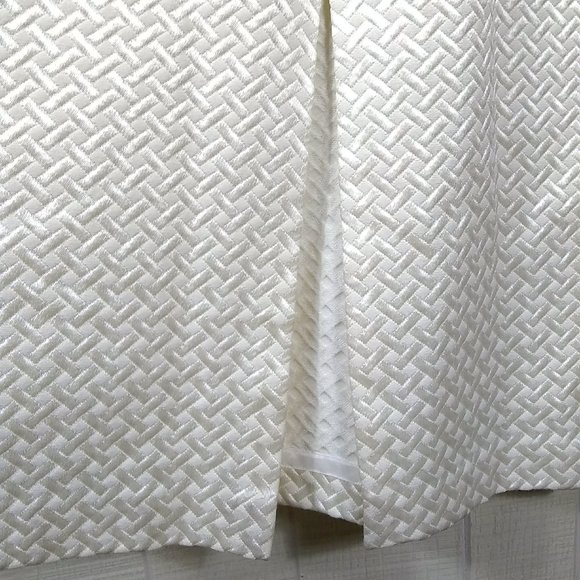 Vintage 60s Maxi Dress Evening Wear Velvet Brocade - Picture 12 of 14